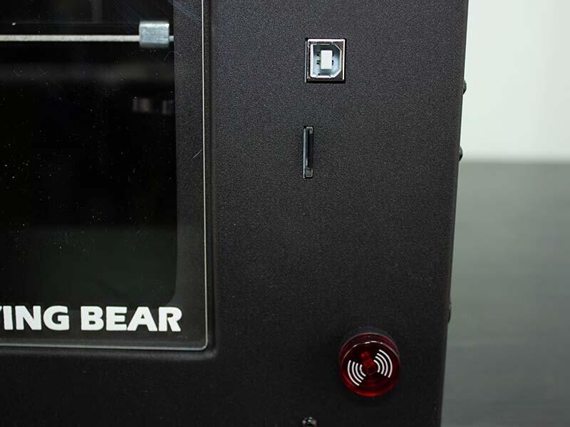 Flyingbear Ghost 6 подключения к ПК возможно тремя способами: WI-FI, кабель USB и SD-карта.